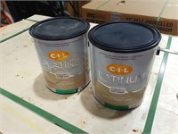 (2) Cans CIL Latex Paint & Primer