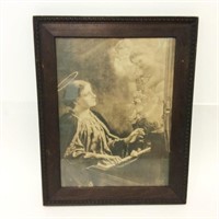 Framed Religious Print