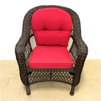 Faux Wicker Patio Chair