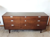 Mid-Century Bassett Dresser with Mirror