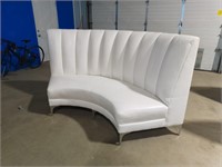 Curved Channel Back Sofa