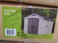 Factor 8x11 Storage Shed