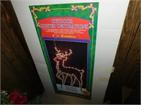 4.5 ft Outdoor Lighted Reindeer Decor