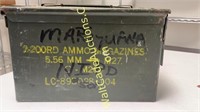 Ammo Can Size 10”L x 6”W x 7.5”H