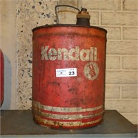 Kendall 5 Gallon Oil Can