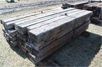 Bundle of (16) 8' Railroad Ties