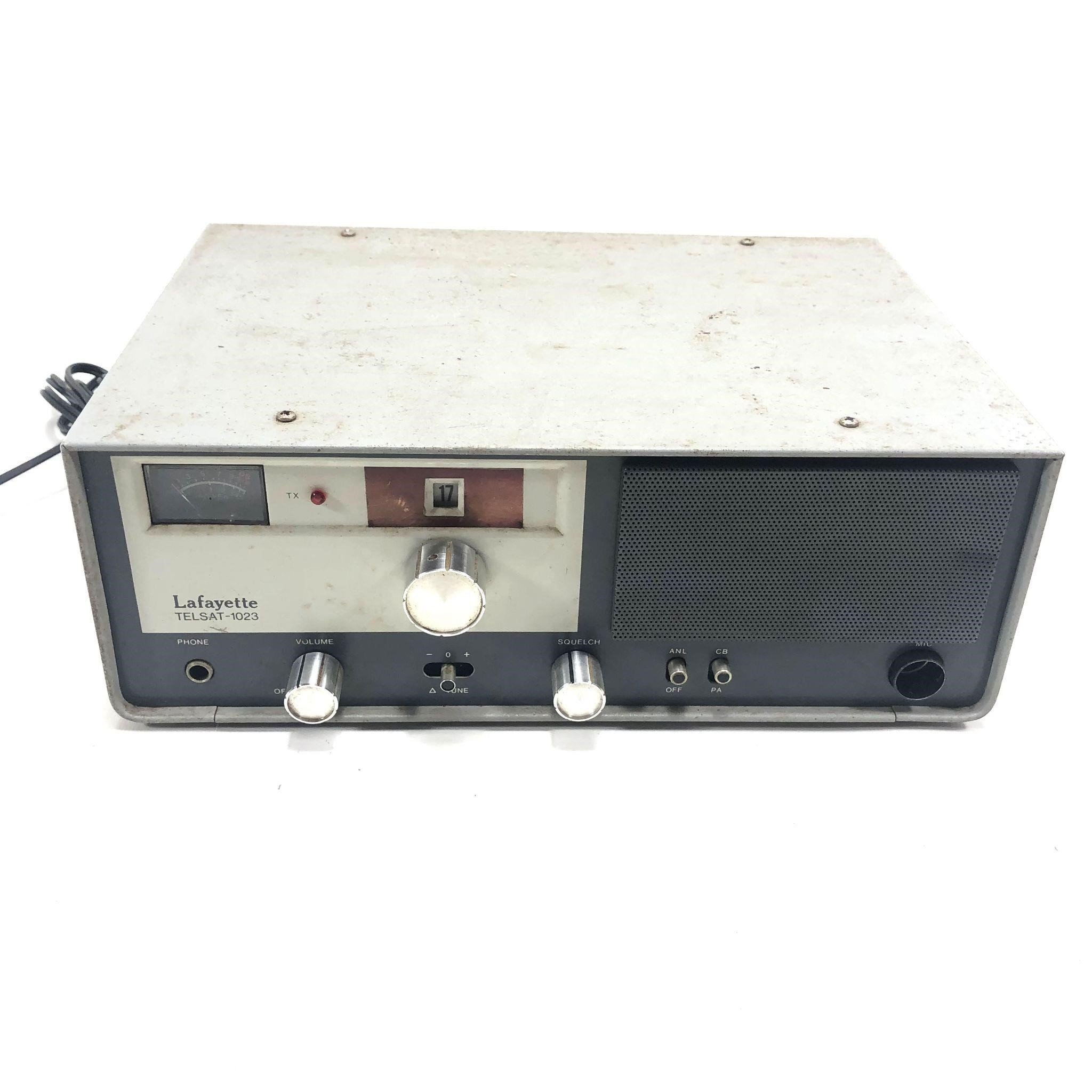 Vintage Lafayette Telstat-1023 CB Radio Base