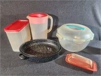 Food storage containers and mixing bowls