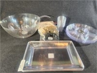 Relish trays mixing bowls and more