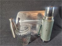 Stanley Thermos, water filter, small water bottle