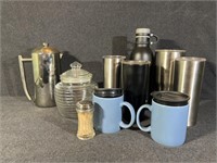 Freiling 28 Fl OZ French Press, Insulated cups