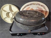 Hamilton Beach Electric Grill, Platters