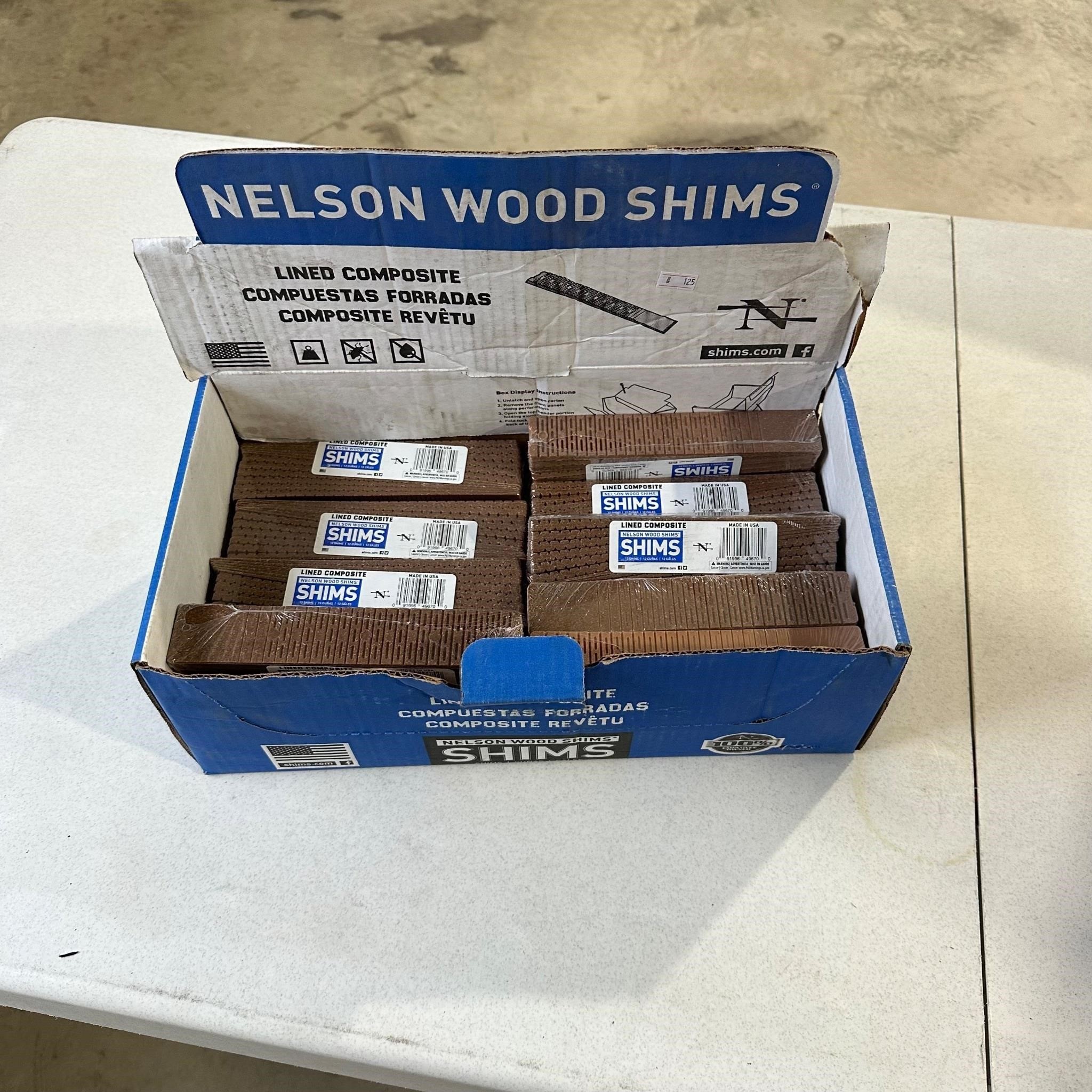 Nelson Lined Composite Wood Shims