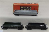 3- Lionel Train Cars
