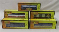 5- Rail King Train Cars