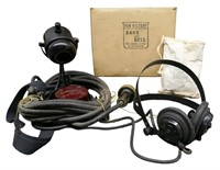 WWII USN Talker Headset Unissued In Original Box