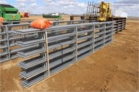 (10) 6 Bar x 20' Continuous Fence Panels