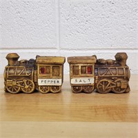 Vintage Locomotive Salt & Pepper Shakers