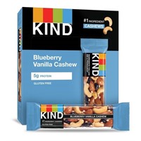 Blueberry Vanilla Cashew, Blue, 12PK BB JAN 2025