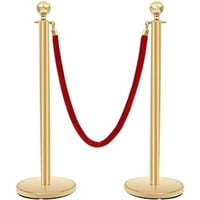 Crowd Control Stanchion, Stanchions Set with 4.8