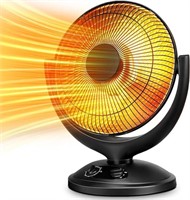 Kismile Oscillating Parabolic Space Heater with