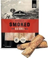 Barkworthies USA Hickory Smoked Rib Bones for