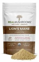 2 PACKS! Real Mushrooms, Lion's Mane, Cognition,