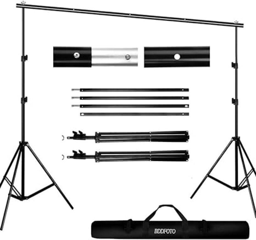Backdrop Stand Kit, BDDFOTO 6.5x10ft/2x3m