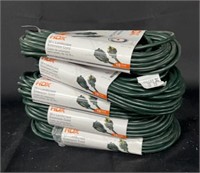 5- HDX 55ft 16/3 Green Outdoor Extension Cords