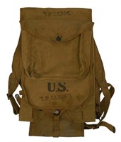 Named WWI US M1910 Haversack 1918 Dtd