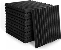 1" X 12" X 12" Acoustic Foam Panels, Studio Wedge