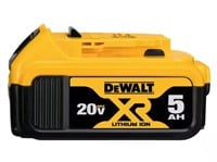 DeWALT 20V MAX XR Premium Lithium-Ion 5.0Ah