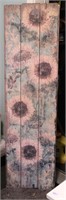 Sun Flower Wall Art 60"T 17"W