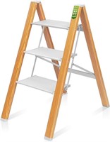 *NEW* RIKADE 3 Step Ladder, Folding Step Stool
