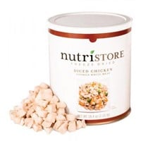 Nutristore Freeze-Dried Chicken Dices 1 Can 540 g