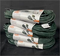 5- HDX 55ft 16/3 Green Outdoor Extension Cords