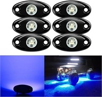 6 Pods LED Rock Lights Kit