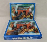 2 Marklin HO Locomotive Shed Building Kits