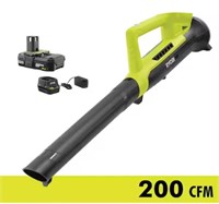 RYOBI ONE+ 18V 90 MPH 200 CFM Cordless Battery