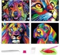 TONZOM Colorful Animal Diamond Painting 4