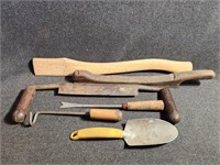 Planer, Axe Handle, Small Shovel