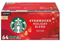Starbucks Holiday Blend Coffee K-Cups (64 Count)