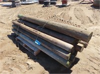 Pallet of Wood Posts