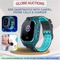 KIDS SMARTWATCH W/ CAMERA, PHONE CALLS & CHARGER