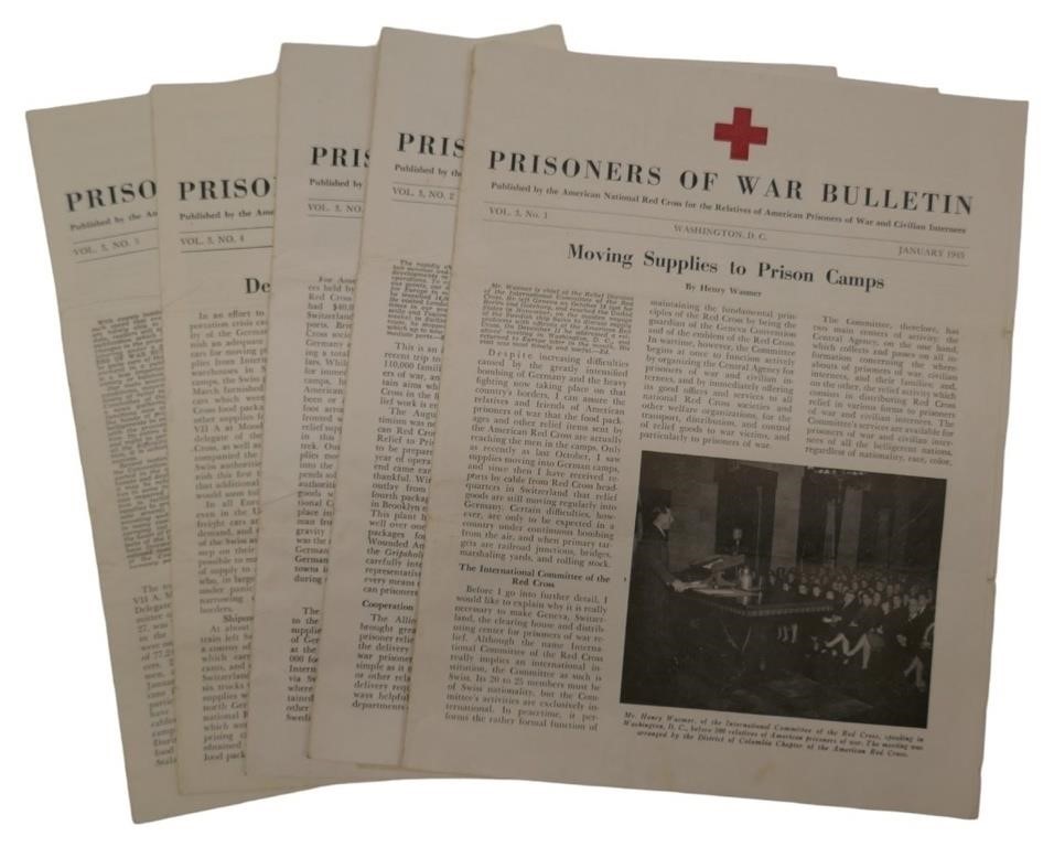 5 1945 Prisoners of War Bulletin ARC