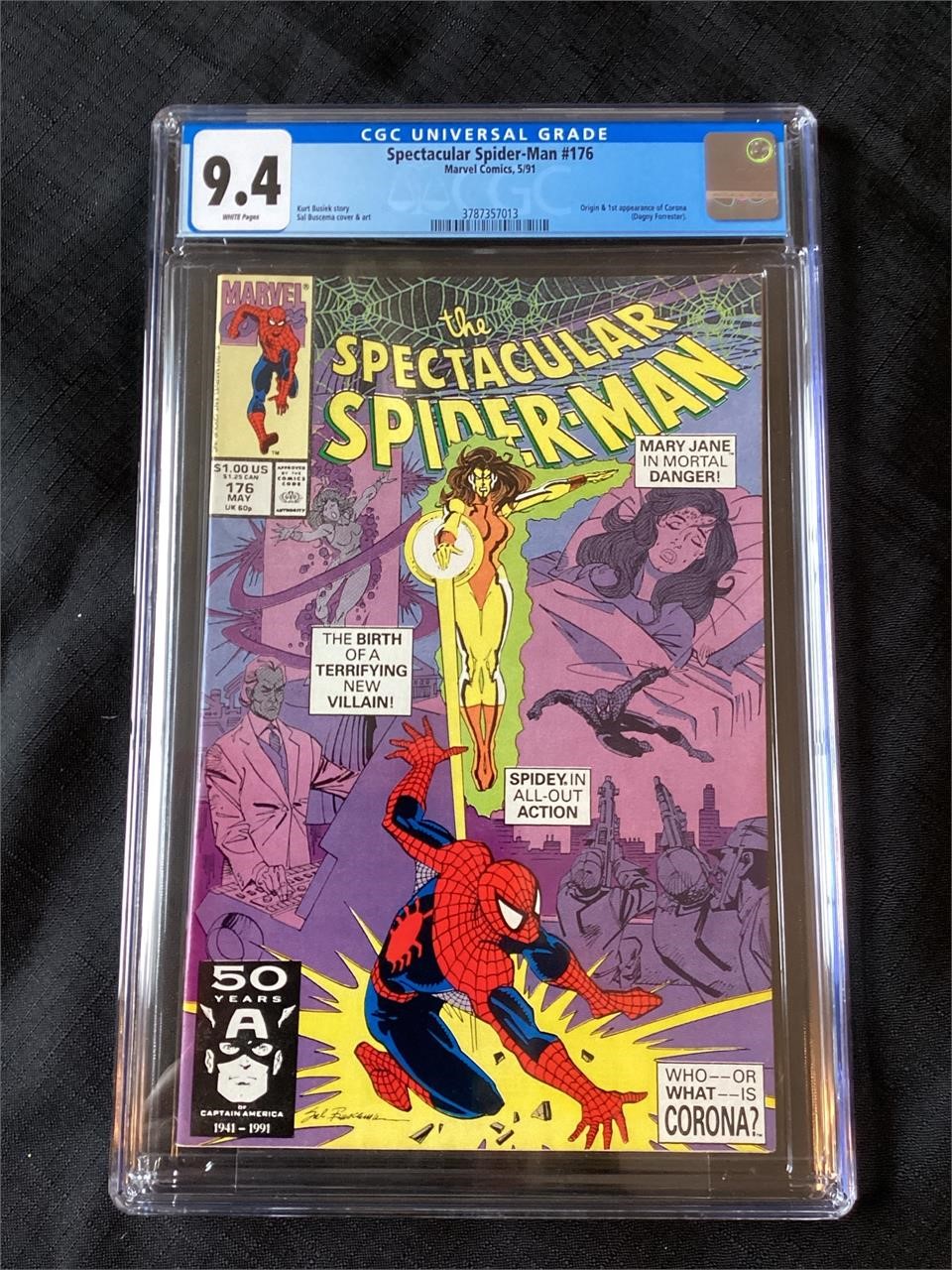 Comic 1991”The Spectacular Spider-Man” #176