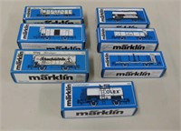 7- Marklin HO Train Cars