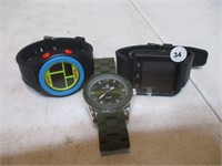 3 Men's Watches