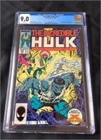 Comic 1987 “The Incredible Hulk”  #337  Graded 9.0