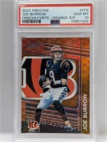 2022 Burrow Prestige Orange Xtra Points/75 PSA10